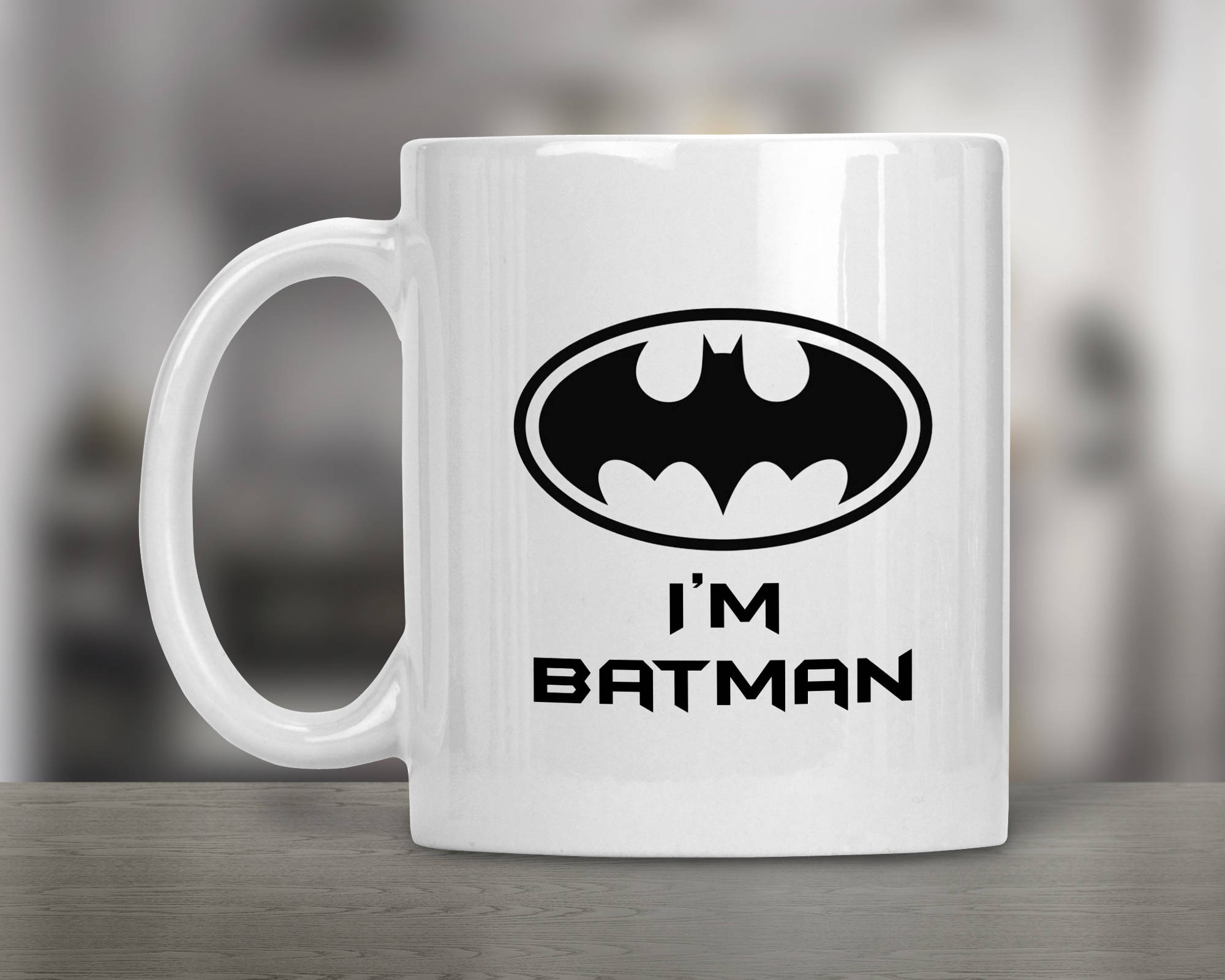 Batman Coffee MugI am Batman MugBatman Coffee CupUnique Coffee mugFunny Coffee MugFathers