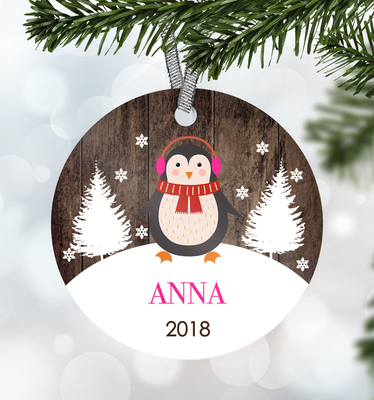 Kids Christmas OrnamentNew Baby OrnamentBaby Girl OrnamentFirst